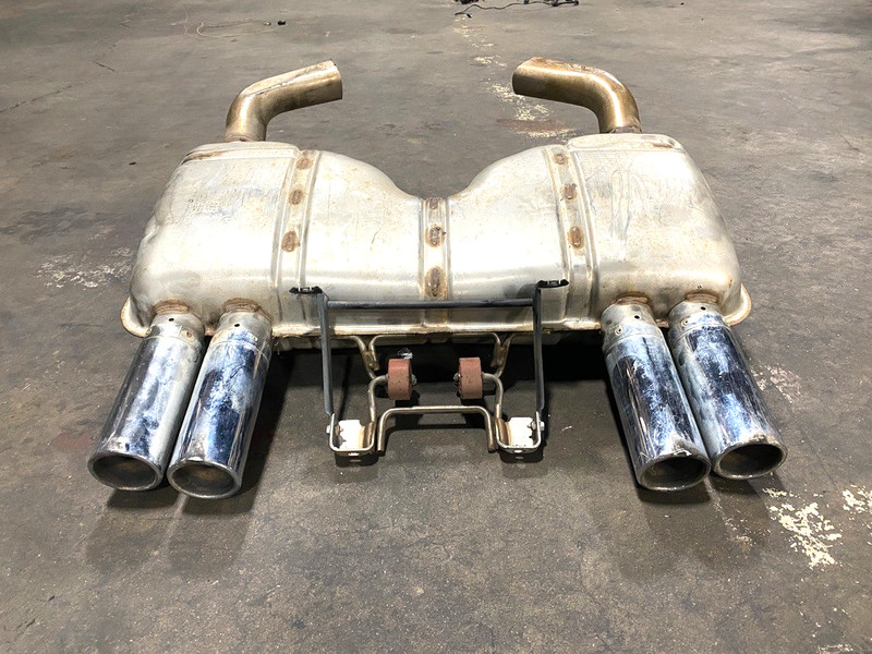 08-13 BMW M3 E92 REAR EXHAUST QUAD MUFFLER W/ TIPS OEM #A0.58