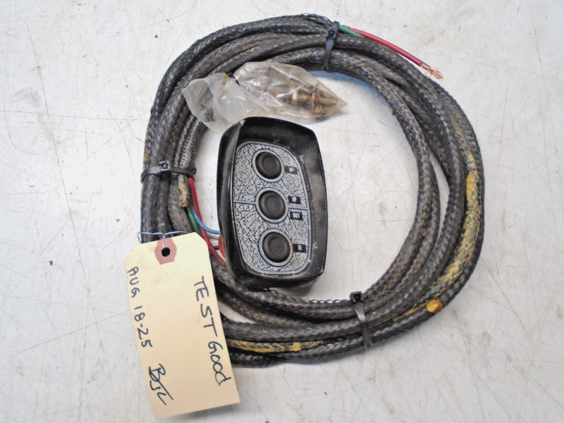 W6 Mercury Mariner Outboard 60HP 3 Cyl Tilt Trim Control Buttons w/harness