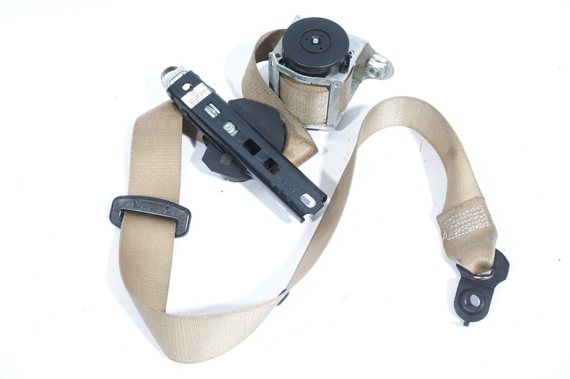 06-09 MERCEDES BENZ ML350 W164 FRONT RIGHT PASSENGER SIDE SEAT BELT BEIGE OEM