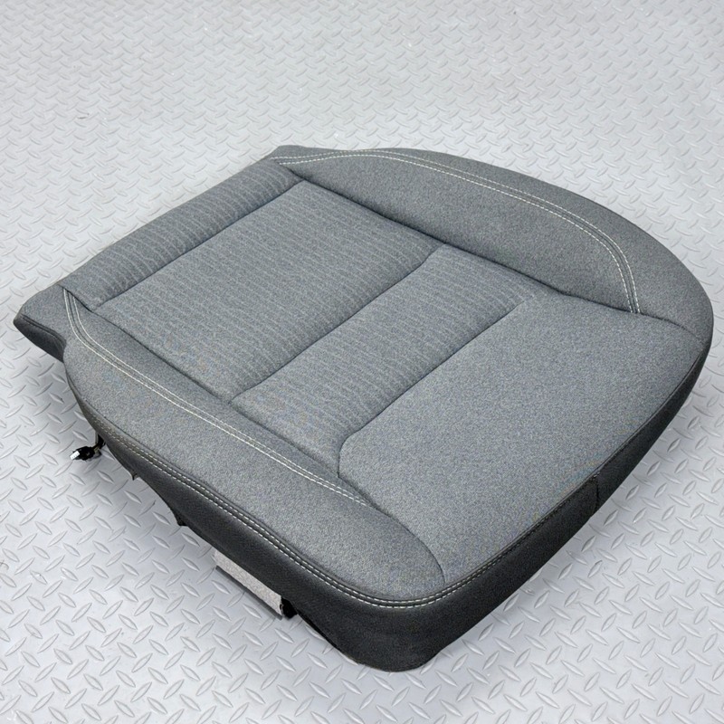 ✅ 2019-2026 RAM 1500 5th OEM FRONT RIGHT HEATED CLOTH LOWER SEAT CUSHION Gray