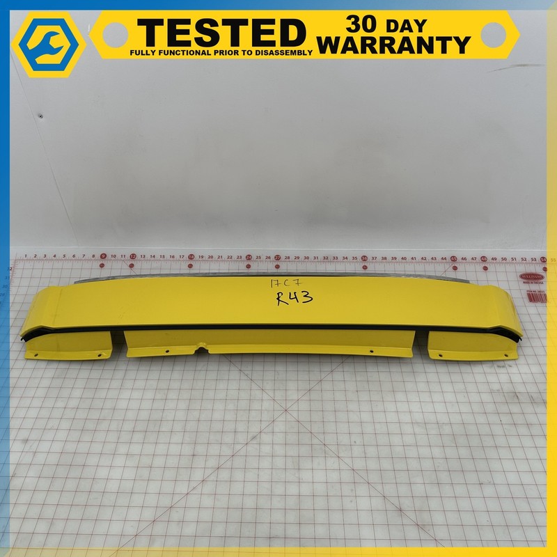 14-19 Corvette C7 Coupe HARD TOP ROOF EXTENSION COVER REAR PANEL Yellow GC6 OEM