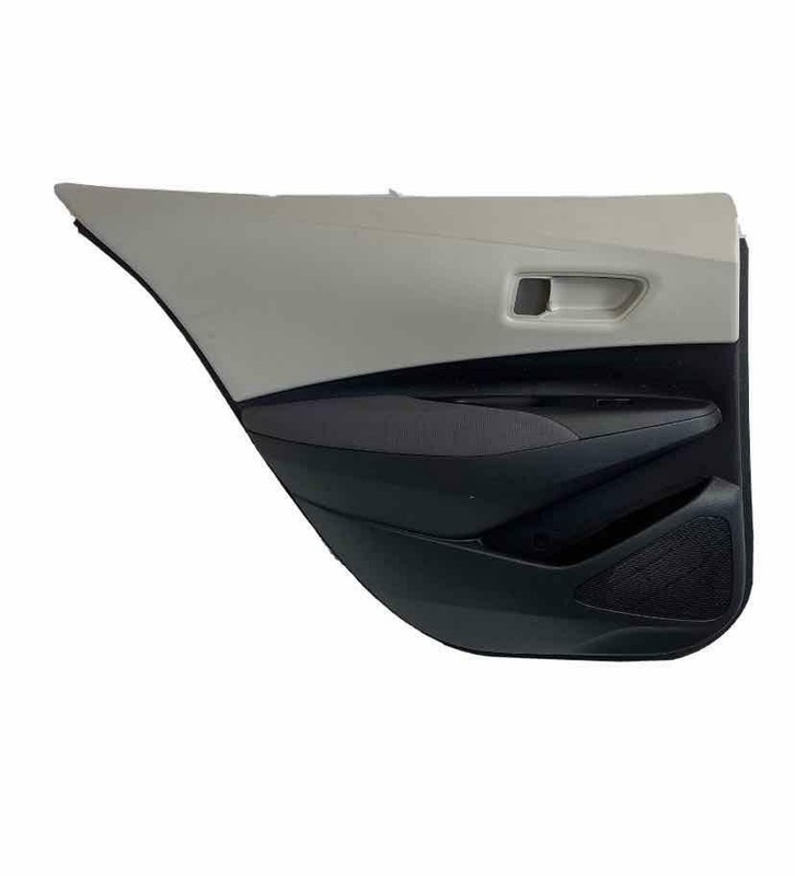 2020 2021 TOYOTA COROLLA REAR DRIVER SIDE DOOR TRIM PANEL GRAY ASSY 6764002W80C8