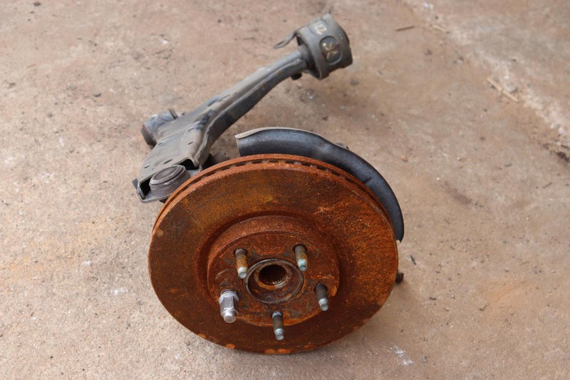 2007-2008 FORD EDGE FWD FRONT RIGHT SIDE SPINDLE KNUCKLE HUB W/ CONTROL ARM OEM