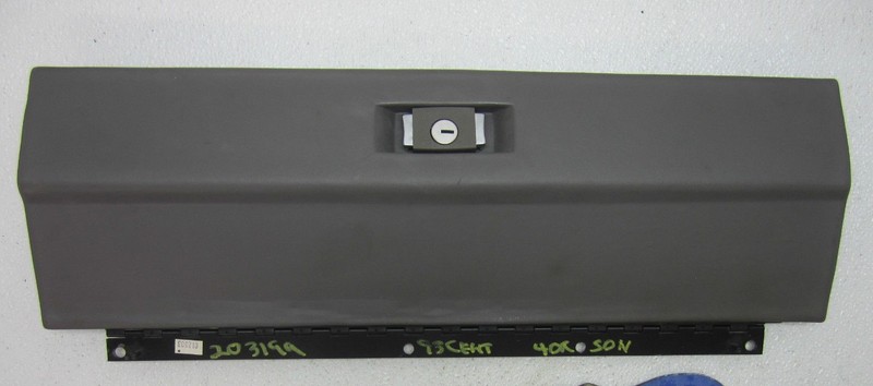 GLOVE BOX DOOR DASH GREY INTERIOR TRIM CAR PANEL HANDLE fits 82-96 BUICK CENTURY