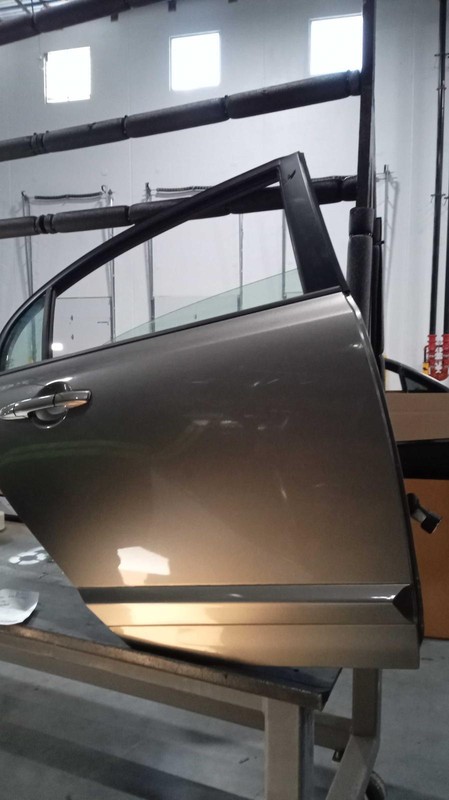 2007 Honda Civic Rear Right Door Blue PW PL OEM 97K Miles - 297785