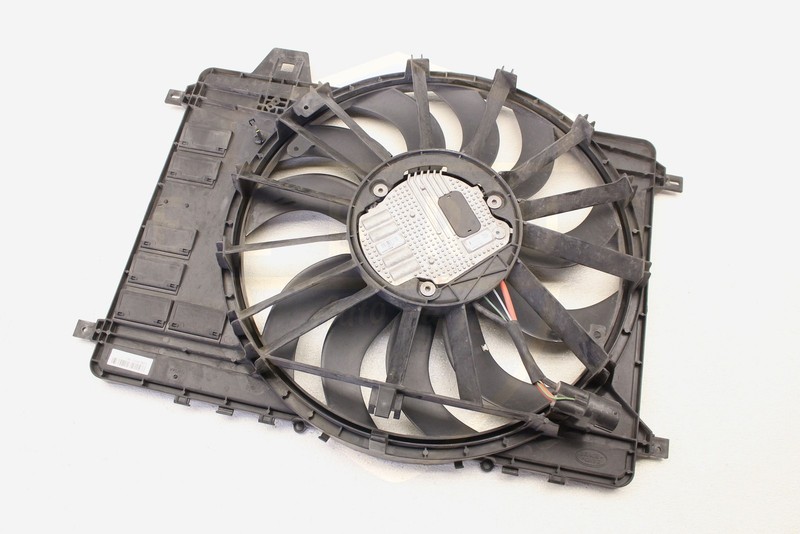 2018 2019 JAGUAR E-PACE STANDARD DUTY ELECTRIC RADIATOR COOLING FAN ASSEMBLY OEM