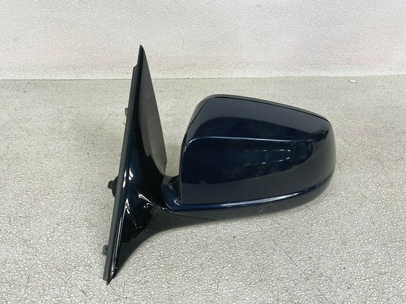 ⭐2011-2013 BMW F10 528I 535I 550I EXTERIOR LEFT DRIVERS SIDE MIRROR BLUE LOT2177