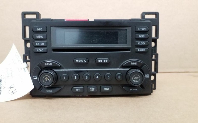 Audio Equipment Radio With Graphic Symbol Switch Fits 05 G6 221229