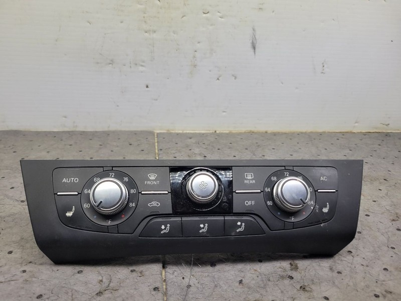 Temperature Control Front 3 Knobs Opt 9AK Fits 14-17 AUDI A6 1691695