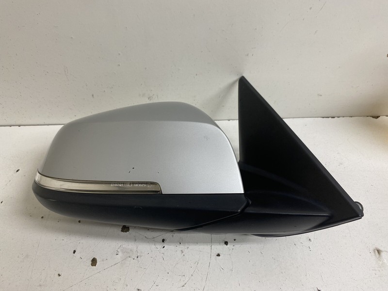 2013-2015 BMW X1 Right Passenger Silver Side View Door Mirror 6 Pin Turn Signal