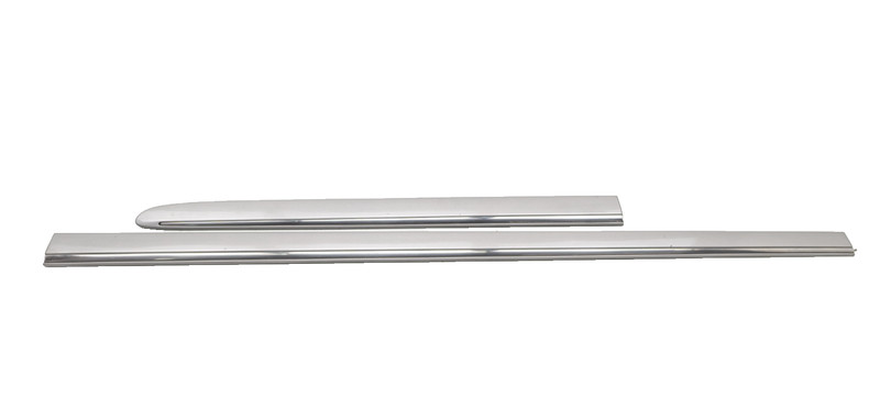 2003-2006 MERCEDES E320 W211 LEFT DRIVER DOOR MOLDING TRIM PAIR C723