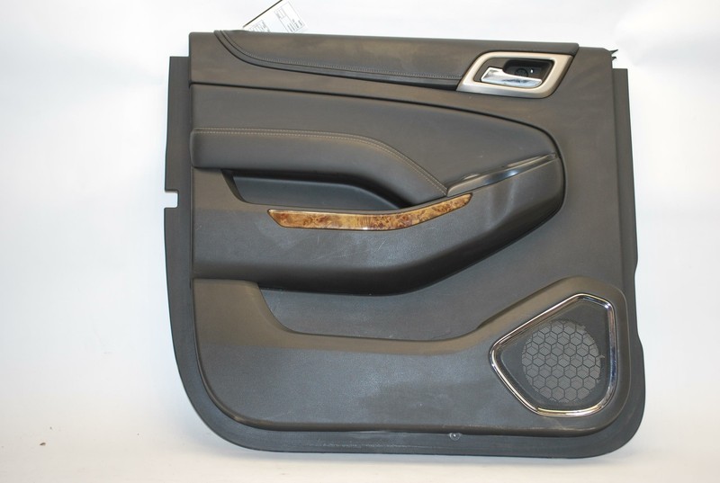 2015-2017 GMC YUKON XL 1500 REAR LEFT DRIVER SIDE DOOR PANEL TRIM BLACK OEM