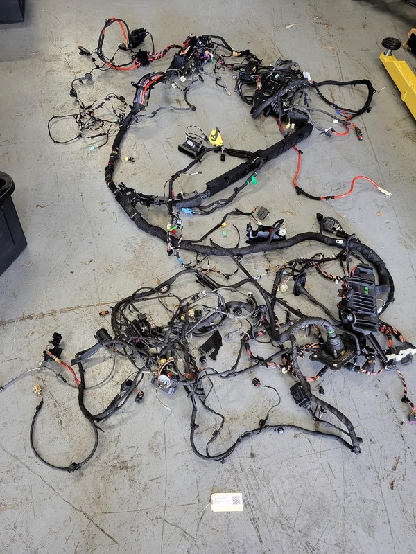 Used Oem Audi Body Main Wiring Harness for 2017 A4 2.0L AWD