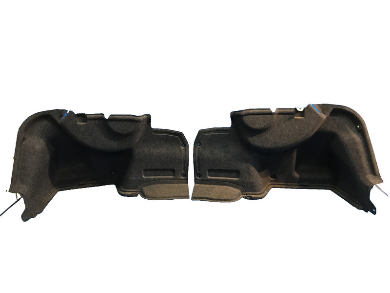 2017-2021 SUBARU STI REAR LEFT RIGHT TRUNK TRIM COVER PANEL CARPET LINER PAIR