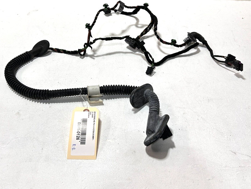2010-11-12-13-14-15-2016 PORSCHE PANAMERA S REAR RIGHT DOOR WIRING HARNESS OEM