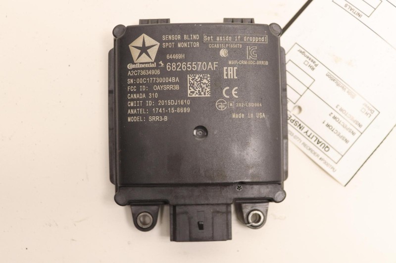 2016-2021 JEEP GRAND CHEROKEE REAR LEFT BLIND SPOT DETECTION SENSOR MODULE OEM