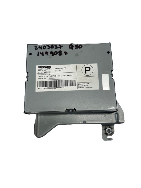 Infiniti Q50 camera control 20 to 21 driver assist module unit OEM 284A16HL3A