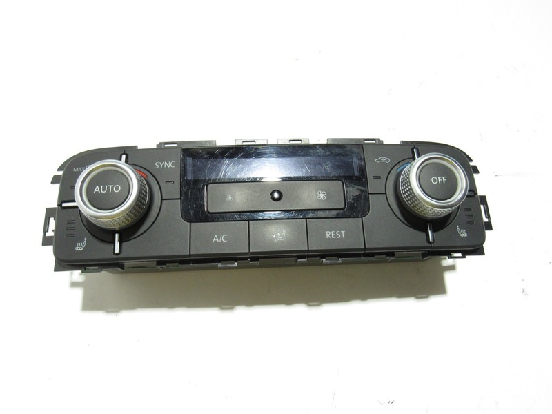Volkswagen Touareg 2015 A/C Temperature Climate Control Switch Panel 11-17 ;#4
