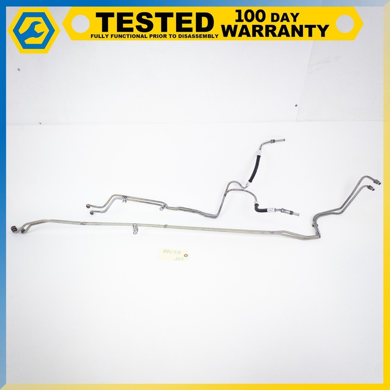 97-04 CHEVROLET CORVETTE C5 AUTOMATIC TRANSMISSION OIL COOLER HOSE LINE SET OEM