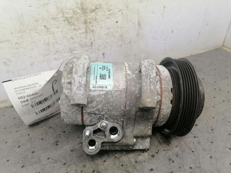 Air Conditioner AC Compressor ID A10HF20 Fits 16-22 PILOT 1774063