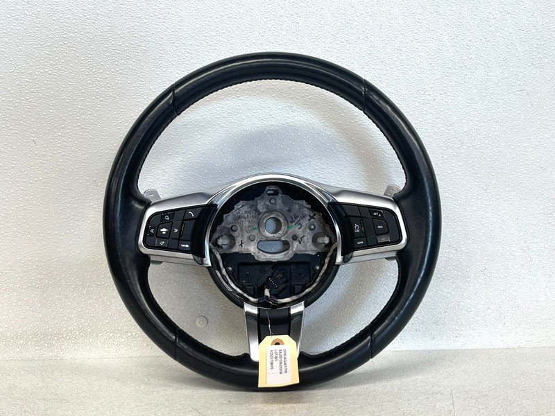 ⭐2014-2020 JAGUAR F-TYPE STEERING BLACK LEATHER WHEEL W/ PADDLES OEM LOT2620