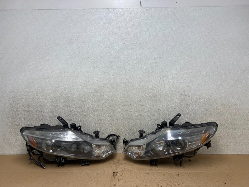 Xenon 2011 2012 2013 2014 Nissan Murano Headlights Left+Right Oem W3493 DW