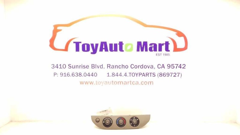 Temperature Control Manual Rotary Control Knobs Le Fits 02-06 CAMRY 68307