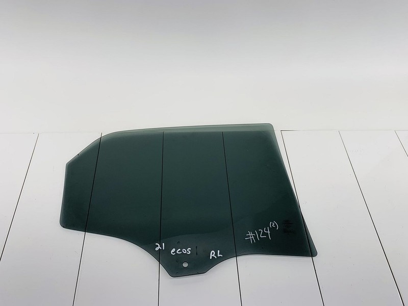 18-22 FORD ECOSPORT REAR LEFT DRIVER SIDE DOOR WINDOW GLASS OEM #124