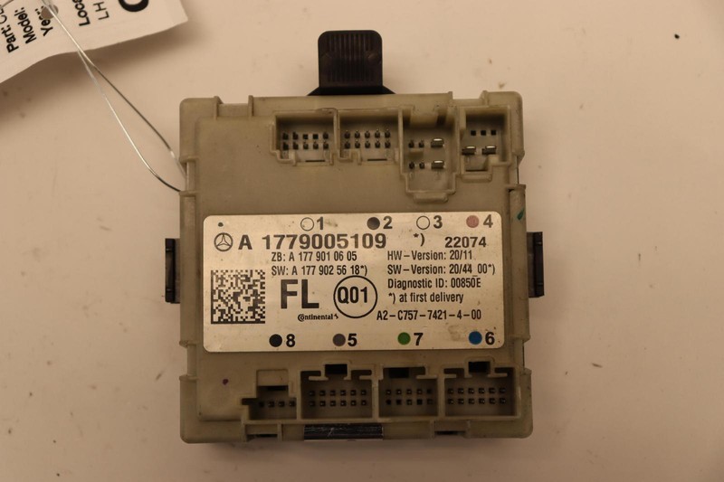2021-2023 MERCEDES GLB250 X247 FRONT LEFT DRIVER SIDE DOOR CONTROL MODULE OEM