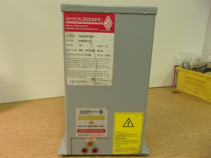 Myron Zucker KTM43010-8 480 Voltage 3 Phase 60Hz *FREE SHIPPING*