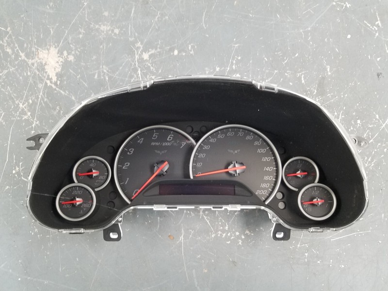 2010 Chevy Corvette C6 Grand Sport Gauge Cluster - Scratched #4361 Y5