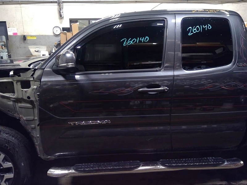 Driver Front Door With Automatic Up And Down Window Fits 16-23 TACOMA 1780748