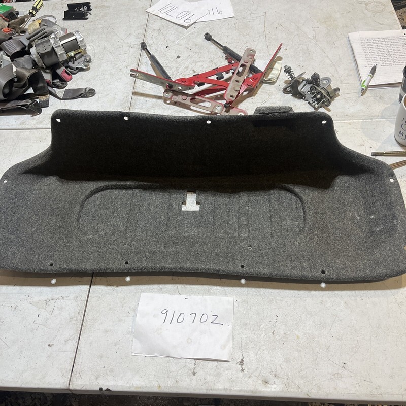 BMW OEM E36 92-99 CONVERTIBLE TRUNK LID LINER MAT CARPET GRAY