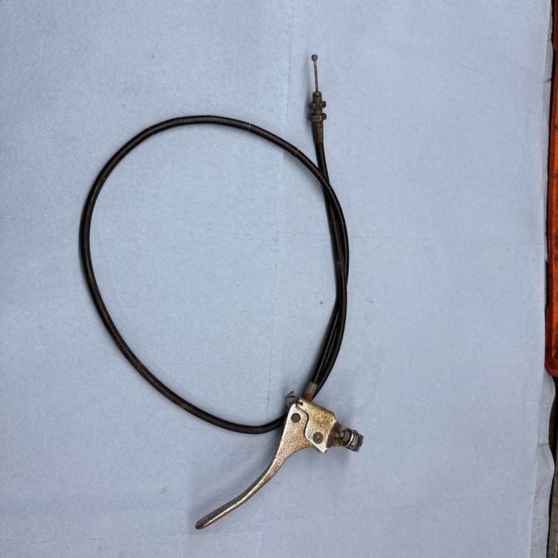 1974 Evinrude Skimmer 440 Vintage Snowmobile Brake Lever And Brake Cable