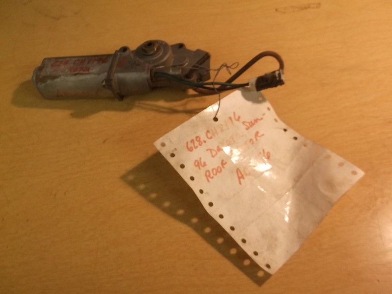 NEW 1996 Dodge Dakota Sun Roof Motor 628.CH8196 *FREE SHIPPING*