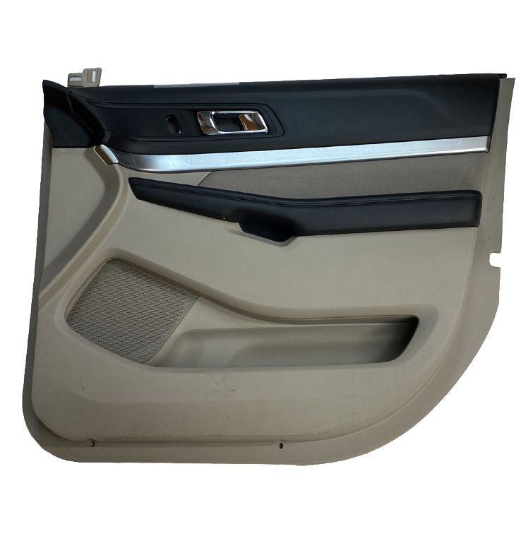 Ford Explorer door panel trim 2018 2019 front right side gray OEM JB5Z7823942AA