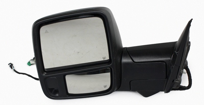 OEM Left Driver Side Exterior Mirror For Ram 2500 3500 Black textured 68509697AF
