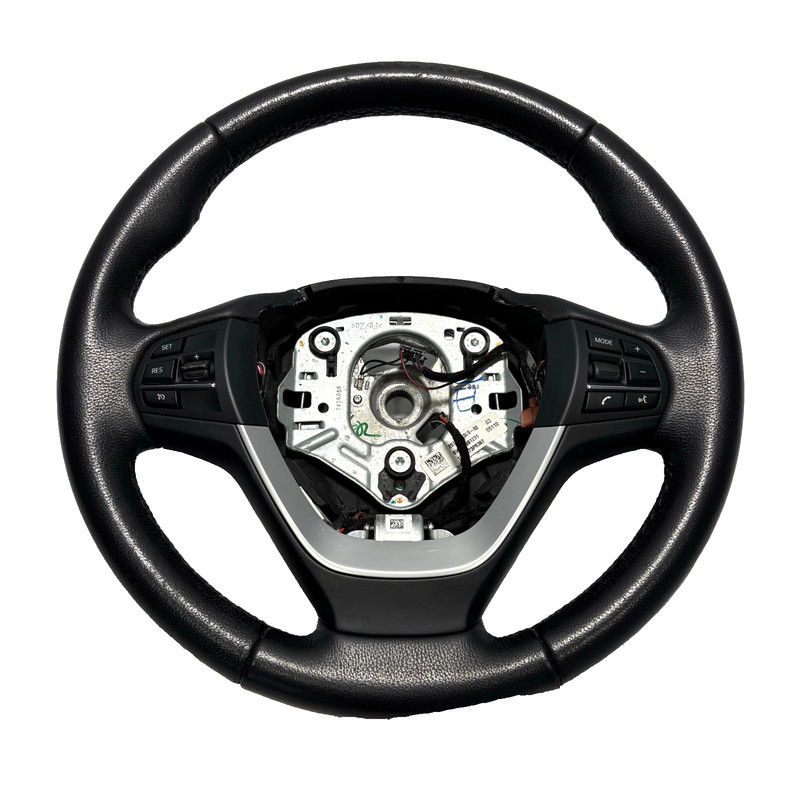 π 2011 - 2017 BMW X3 F25STEERING WHEEL BLACK LEATHER 8W687991201 OEM