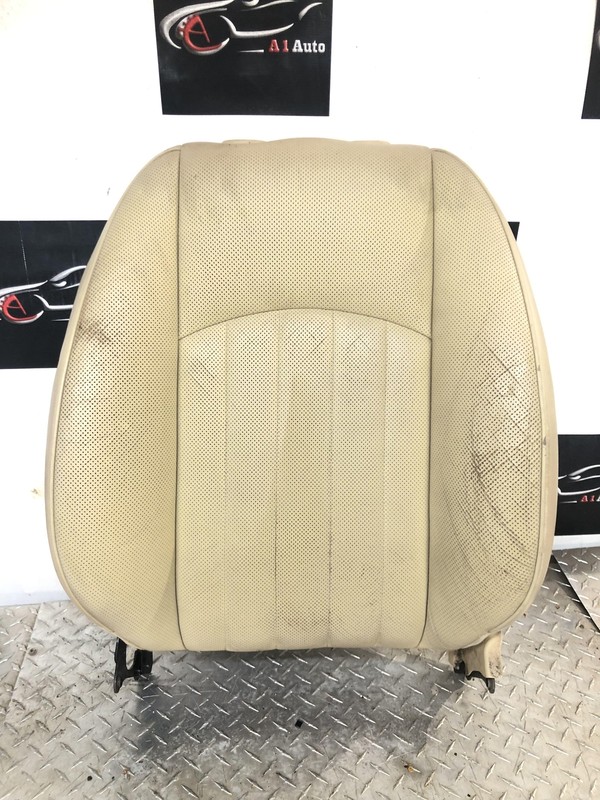 06-11 Mercedes Benz CLS550 Front Driver Left Seat Backrest Oem Beige Leather