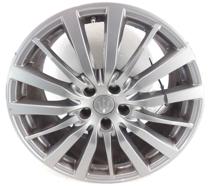 2017 17 Maserati Ghibli 19x8.5 Alloy Front Wheel Rim 15 Spoke OEM 670016852