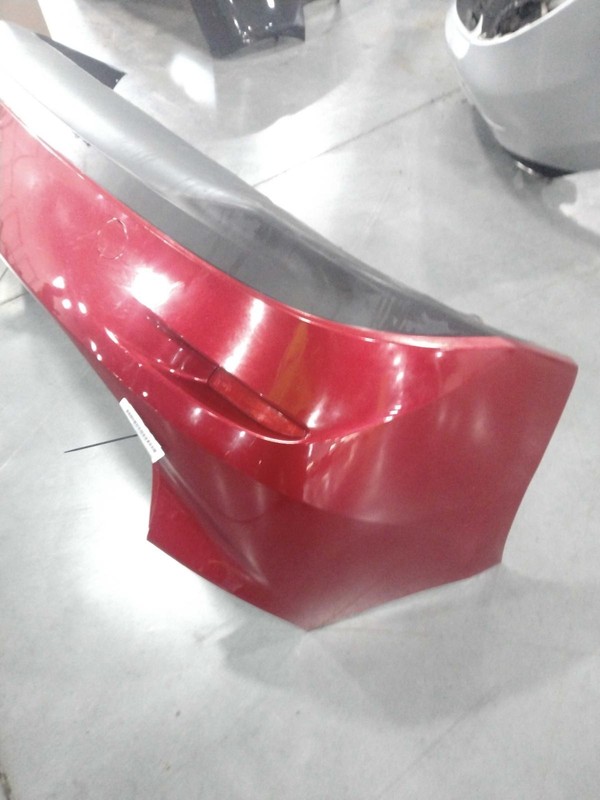 2018 MAZDA 3 Bumper Assembly Red OEM Used Paint Chip Dings 107K Miles