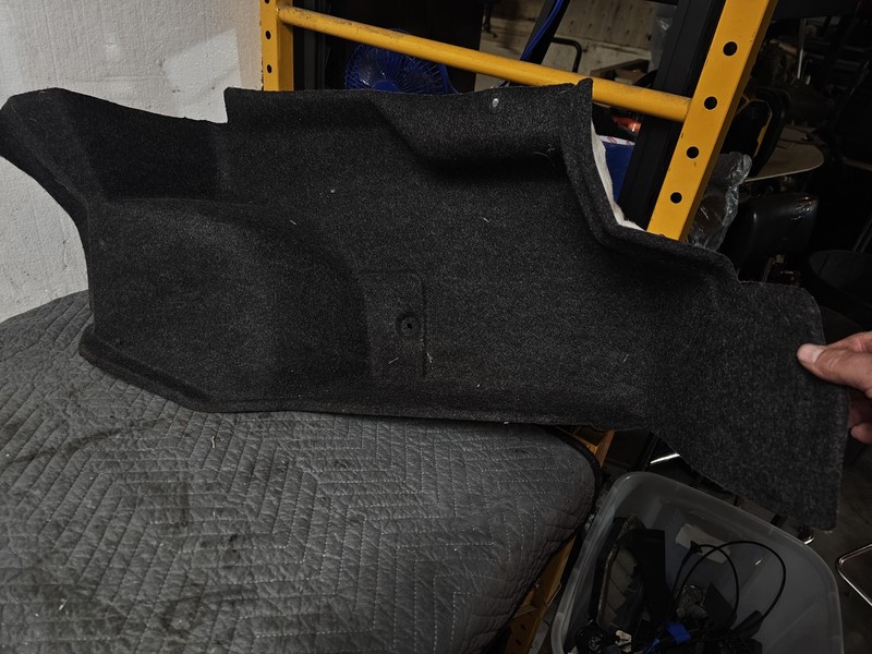 2012Ford Mustang Rear Trunk Carpet Right Coupe OEM