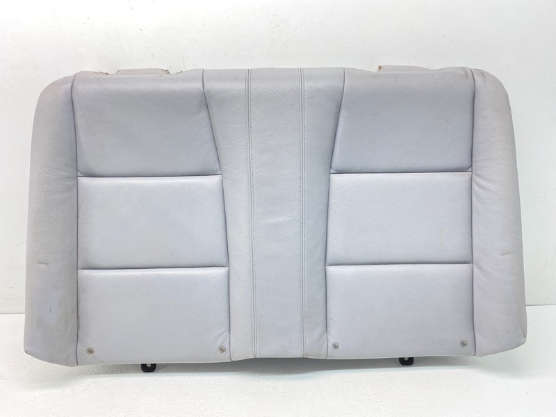 08-13 BMW E88 128 135 Convrtible Rear Upper Seat Backrest Cushion Cover Gray OEM