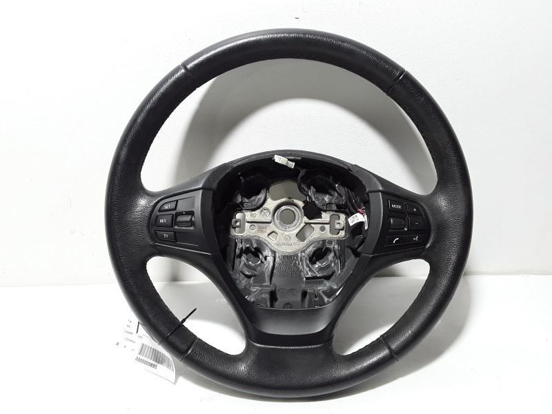 2014 BMW 320I STEERING WHEEL BLACK NON-SPORT 56K 51230