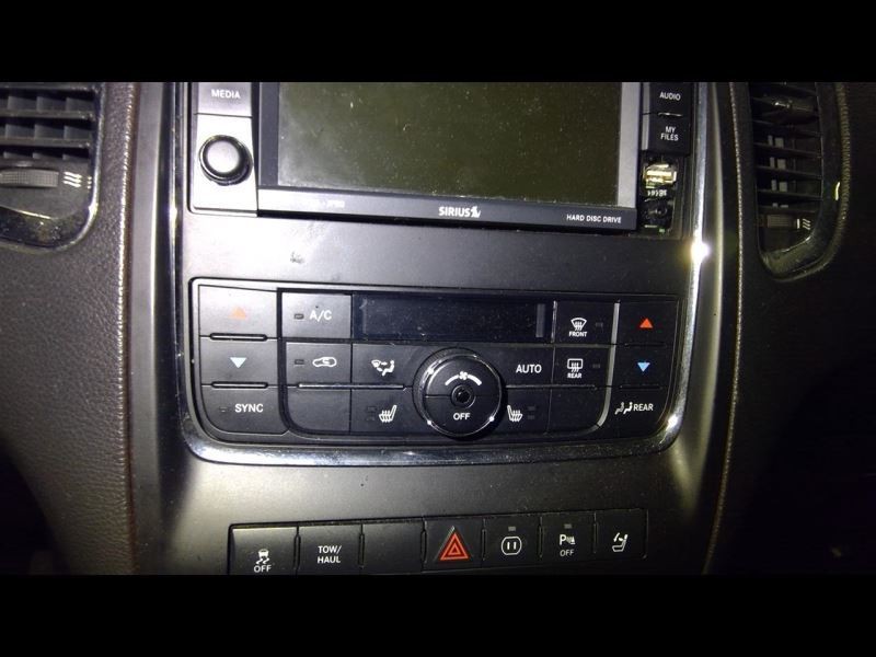 Temperature Control Front Control Fits 11-13 DURANGO 1451497