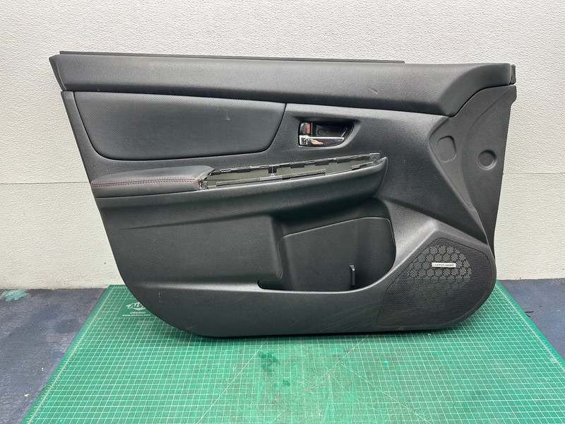 15-21 Subaru WRX FRONT LEFT INTERIOR DOOR PANEL TRIM OEM