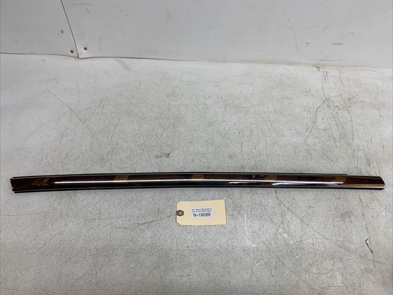 ⚡️Tesla MS Front RH Driver Door Window Chrome Belt Molding 1080745-00-F 19089 U8