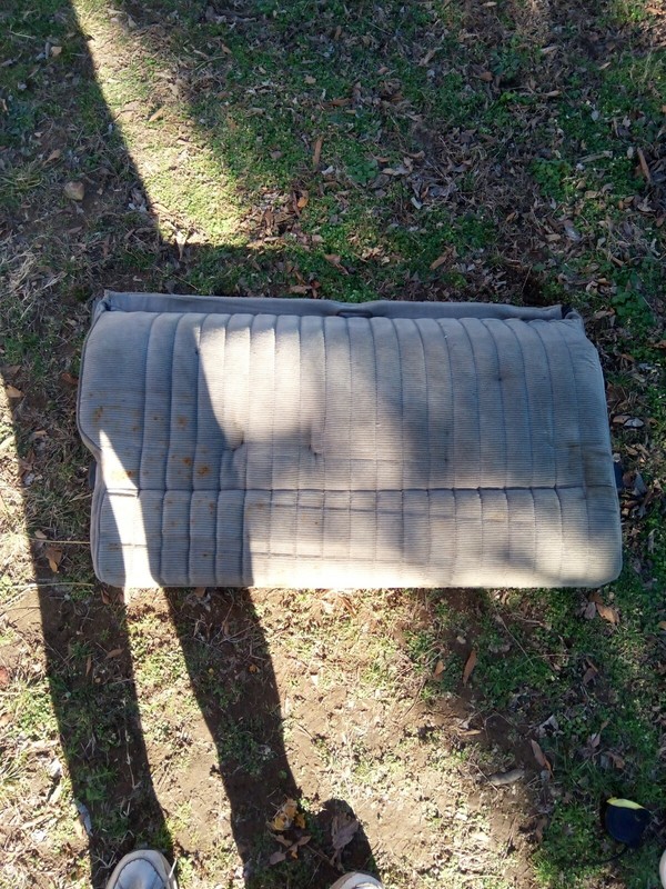 1973-1991 GMC Chevy Suburban OEM 2nd ROW REAR SEATBack