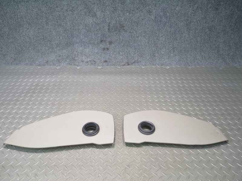 2003-2007 HUMMER H2 DASH FRONT LEFT & RIGHT END TRIM COVER PANEL SET OF 2