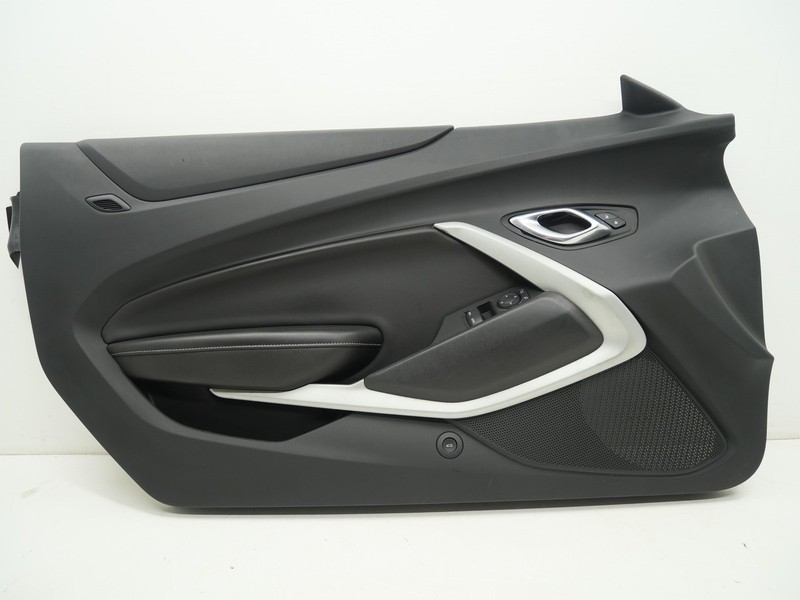 Used Driver Door Card Trim Panel Left LH 2016-2024 Chevy Camaro SS 6.2L 1LE OEM